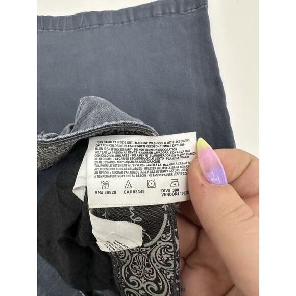 Gloria Vanderbilt Womens Pants Size 14 Missy Short Blue Kahki Dress Pants - Picture 5 of 11